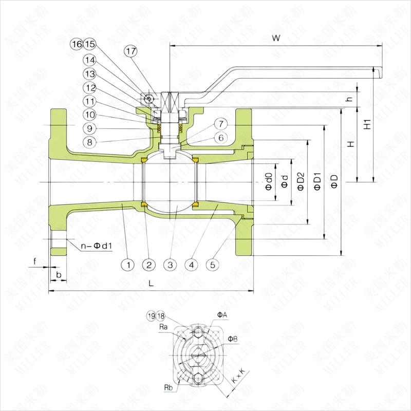 進口一體式高溫球閥(圖1)