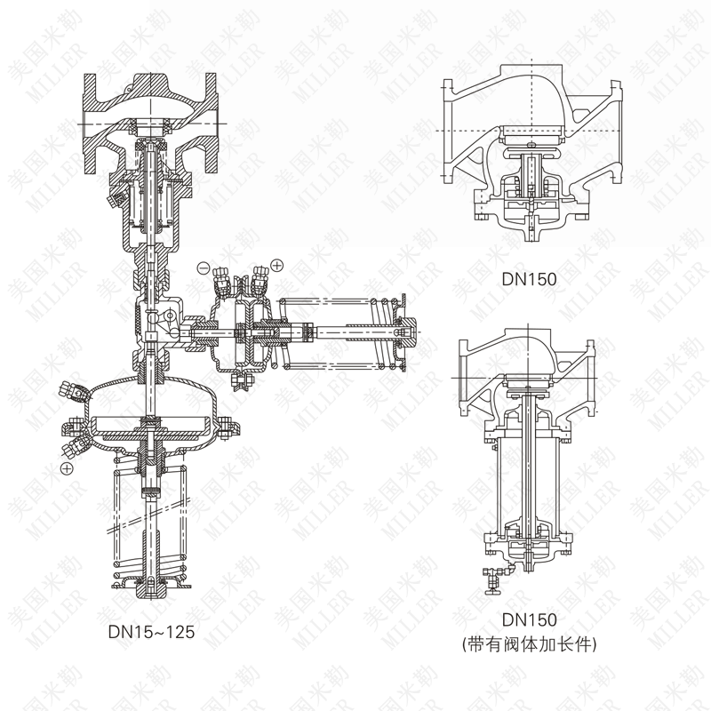 進(jìn)口自力式壓差調(diào)節(jié)閥(圖1)